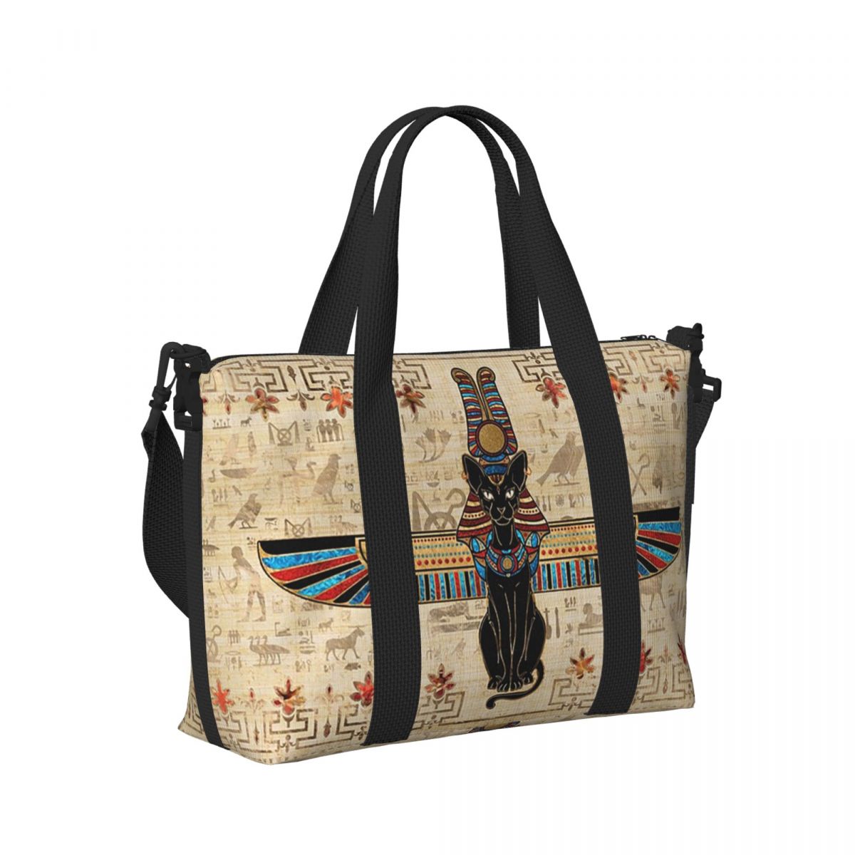 Women Bags Egypt - Египетский кот, египетский иероглиф, пляжная дорожная