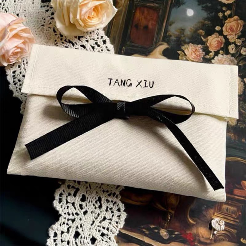 Flap Bag Envelope - Хлопковая сумка-конверт с клапаном, мешочек для