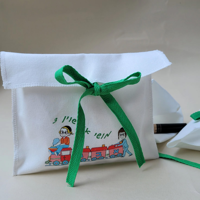 Flap Bag Envelope - Холщовые конверты, подарочные пакеты 10x8 см,