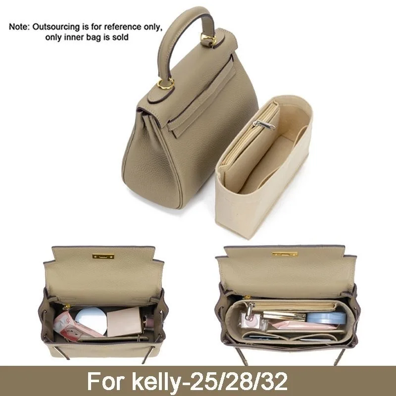 Women Bags Hermes - Сумка-органайзер из фетровой ткани для Hermes