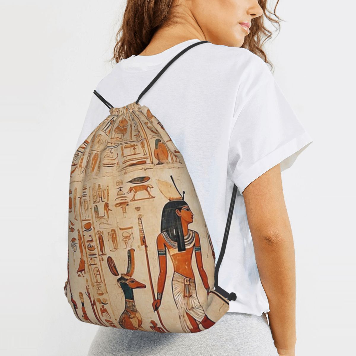 Women Bags Egypt - Рюкзаки с изображением древнеегипетских мифов, портативные