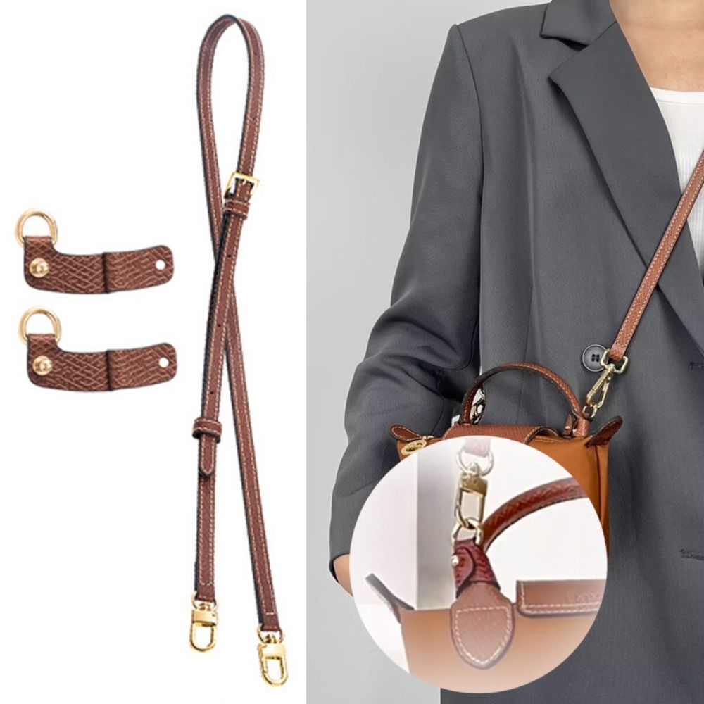 Women'S Bags Longchamp - Женский ремень из натуральной кожи, с