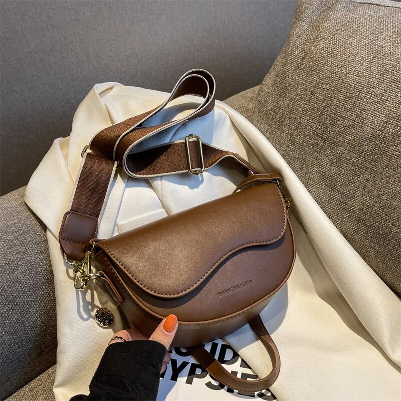 Women Bags Guess - Женская винтажная однотонная маленькая сумка через