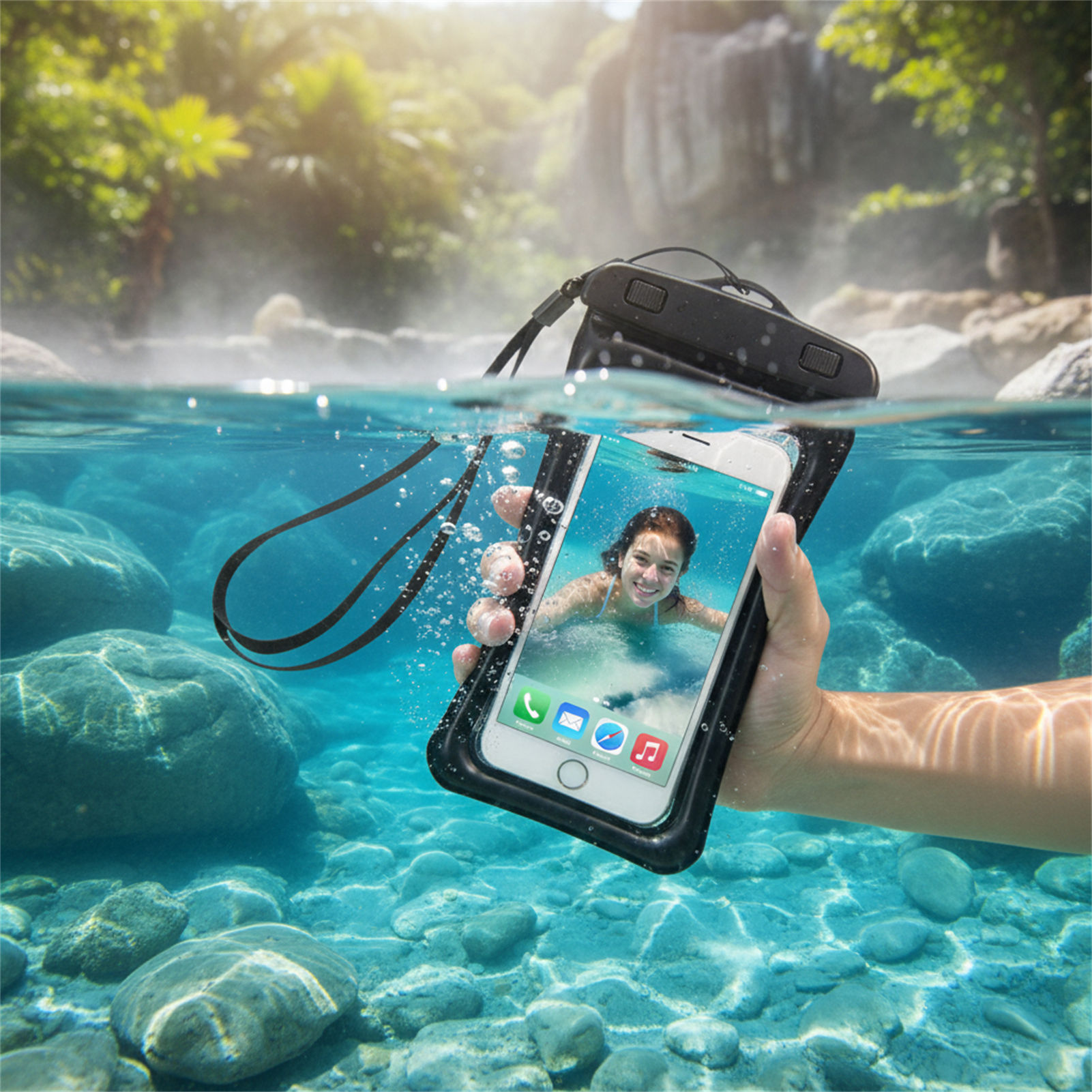 Сине-черная водонепроницаемая  – обзор и цена Women Bags Waterproof