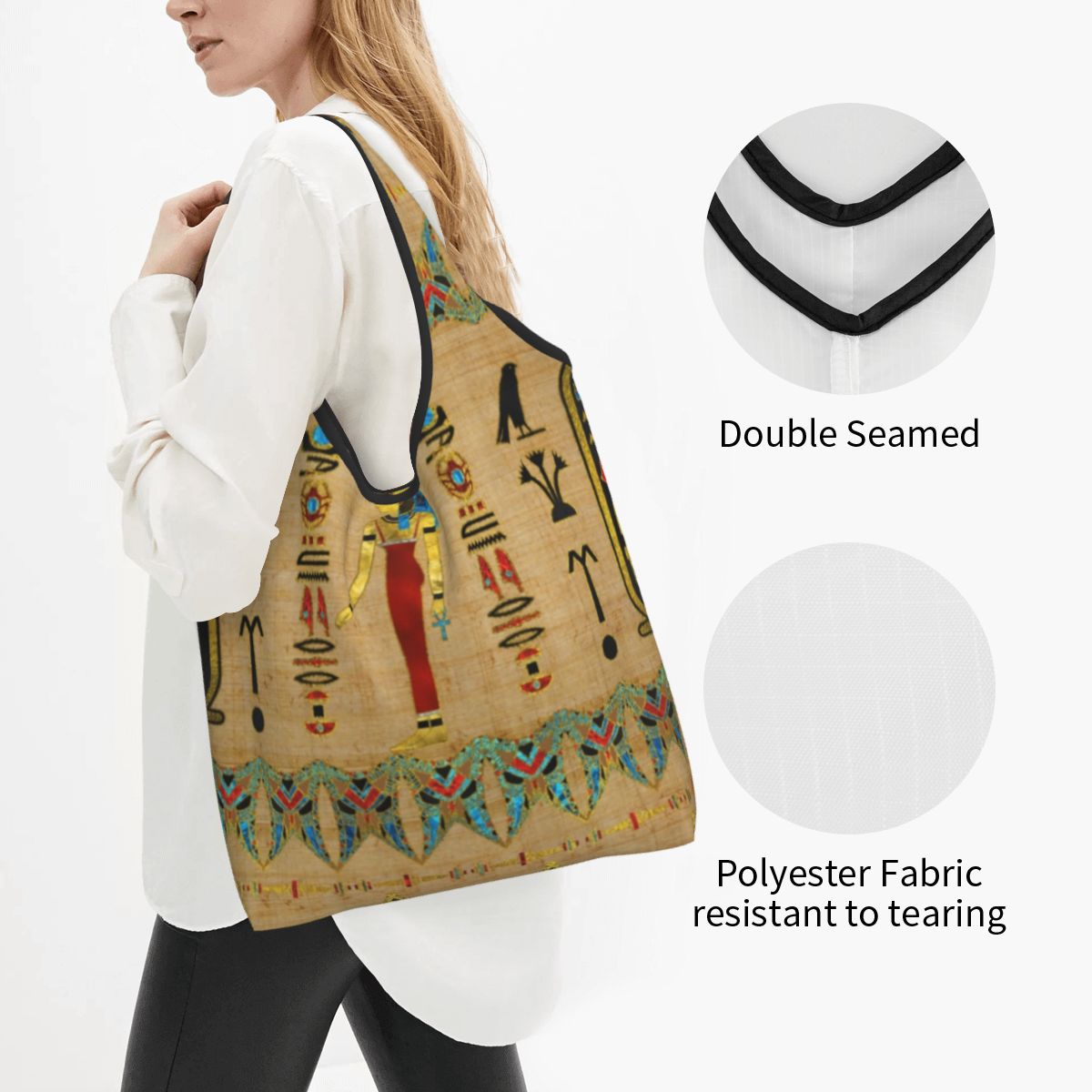 Сумка-тоут с принтом египетско – обзор и цена Women Bags Egypt