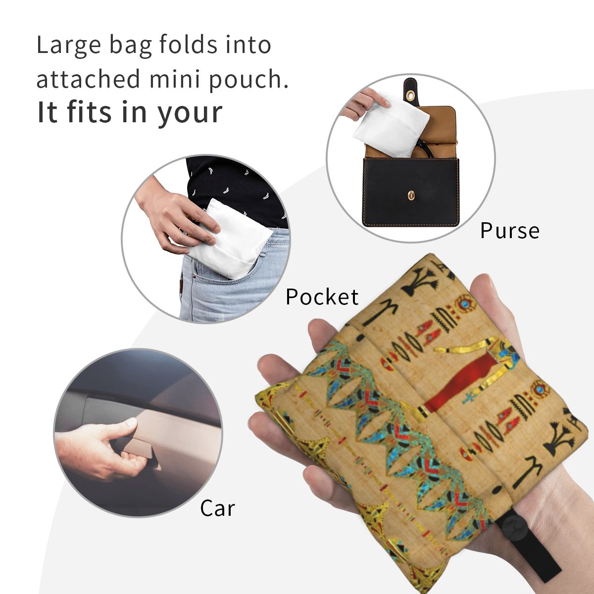 Сумка-тоут с принтом египетско – обзор и цена Women Bags Egypt