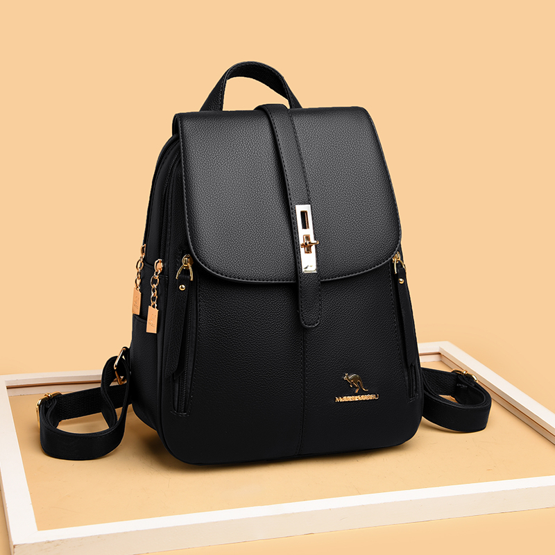 Роскошные женские кожаные рюкз – обзор и цена Women Bags Guess