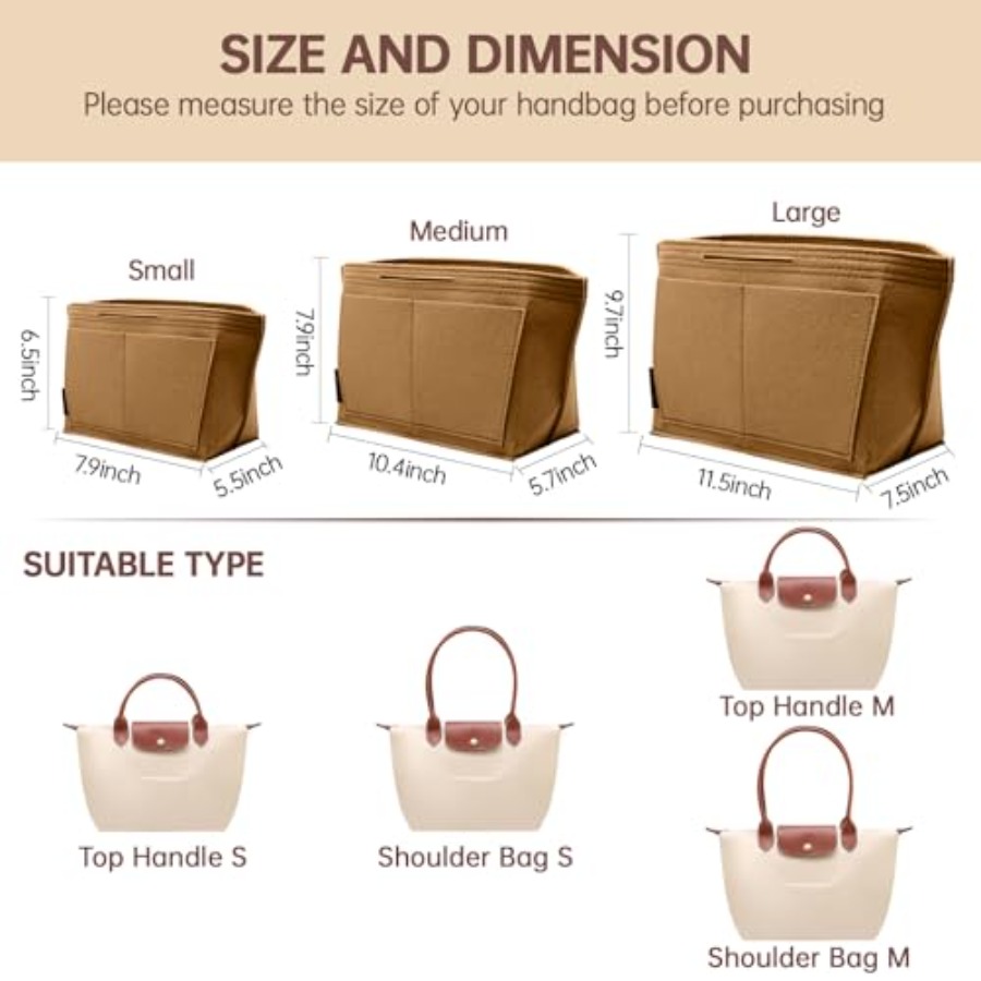 Органайзер-вкладыш для сумки L – обзор и цена Women'S Bags Longchamp